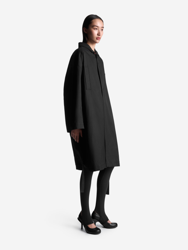 Тренч D-силуэта
