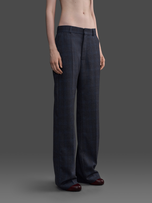 Low-Rise Suit Trousers