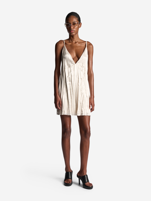 50s mini slip dress