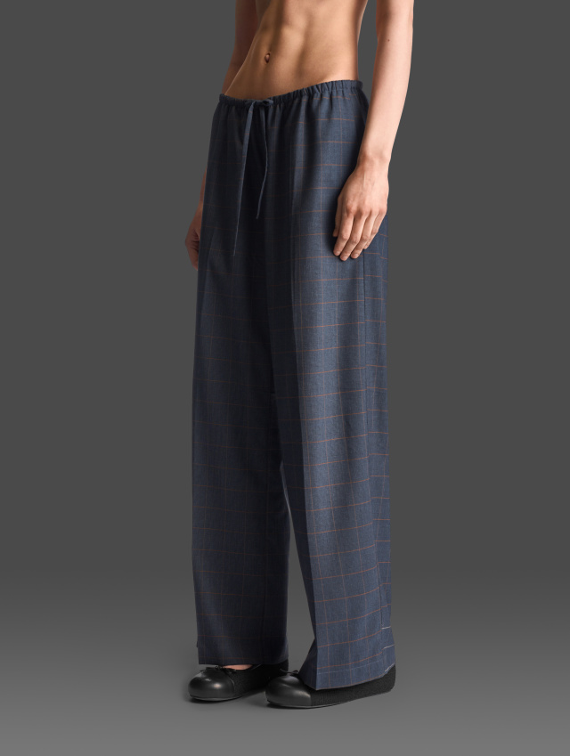 Pajama Pants in Suiting Fabric
